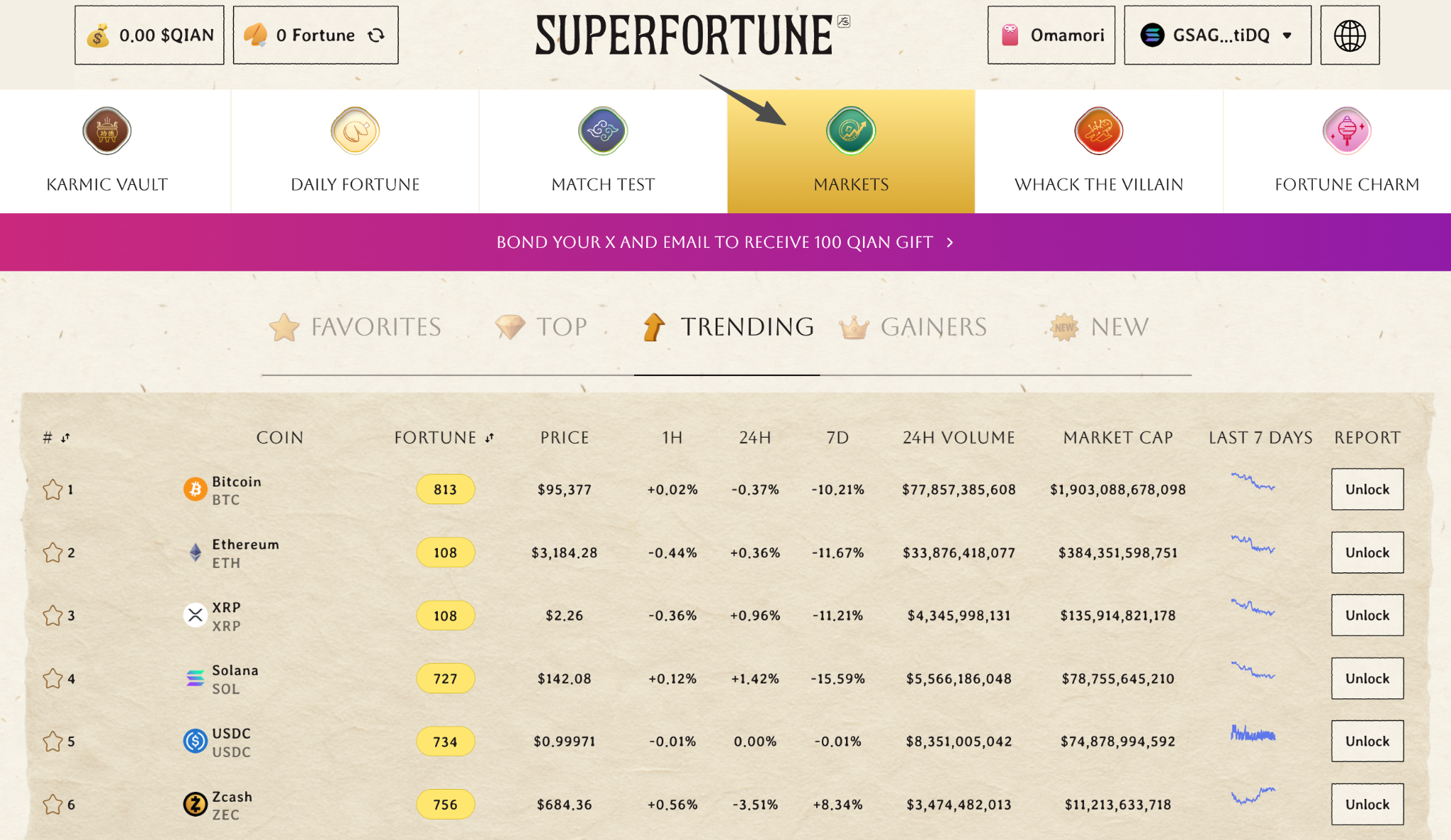 Web3의 첫 번째 형이상학 프로젝트 superfortune, Web2 사용자를 위한 형이상학 시장 및 앱 출시